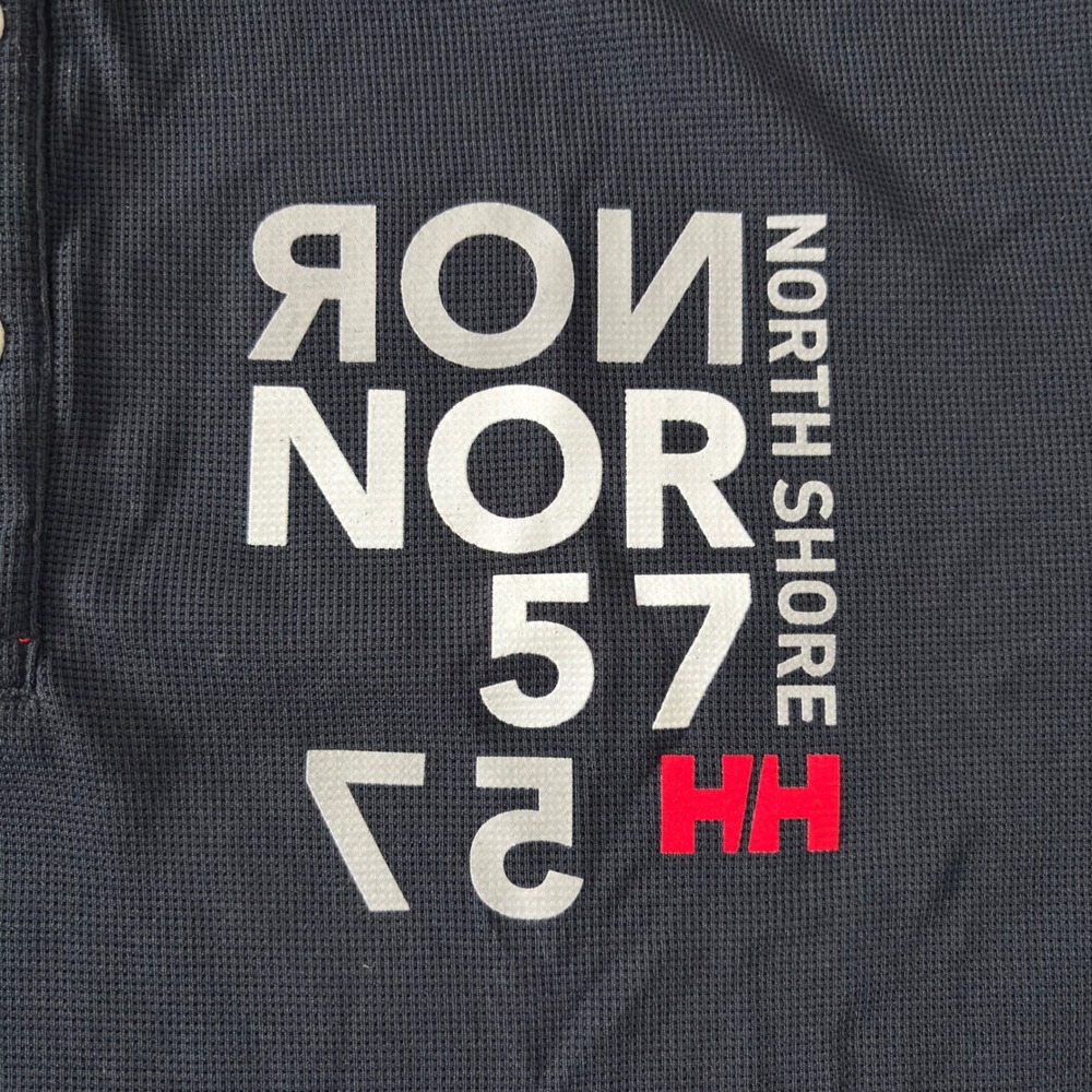 Helly Hansen Hydropower Polo Shirt Men XL Black North Shore 57 Speed Performance - Picture 4 of 11